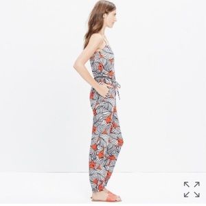 Madewell | Bondi Summer Jumpsuit in Vintage Palm